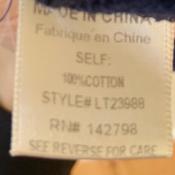 Love Riche Washed Ruffle Cold Shoulder Tee L - Picture 5 of 5